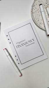 Organizer finansowy (wpinany A5)